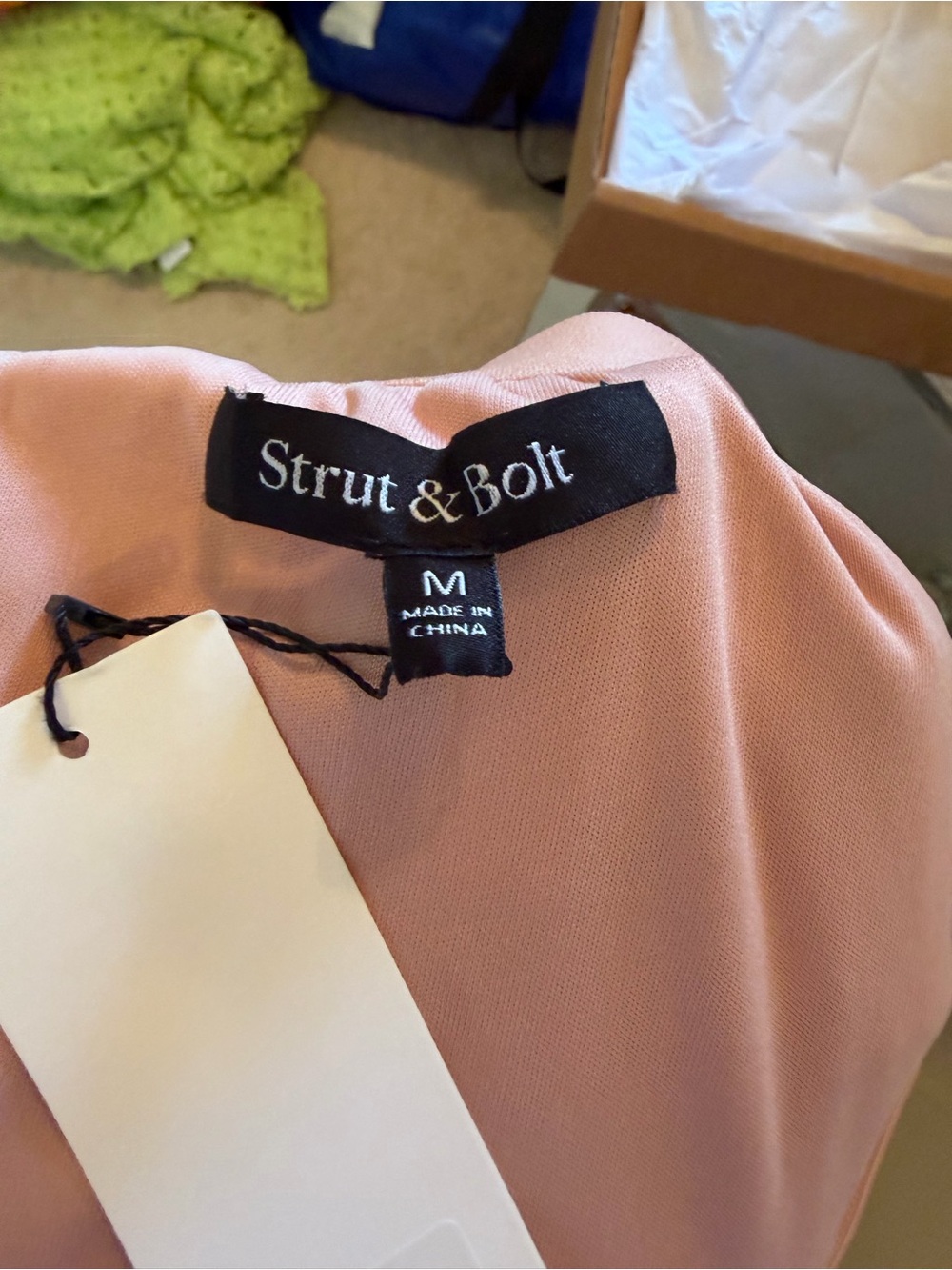 Layered Dusty Pink Tulle Maxi Skirt - Unbranded - Picture 3 of 3